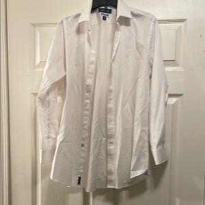 Crown & Ivy Classic White Dress Shirt